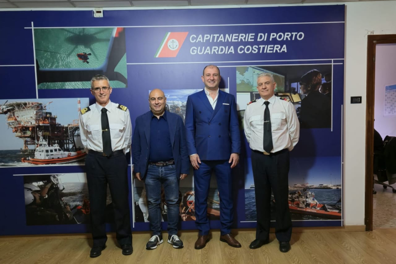 Strengthening Bilateral Cooperation with the Italian Coast Guard